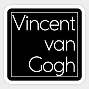 Vincent Van Gogh Design Sticker